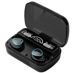 M10 Digital Display Case Earbuds,black for sale!