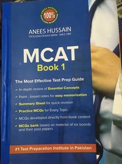 mcat book 1 and 2