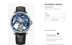 Agelocer Original Watch - Tourbillon Series