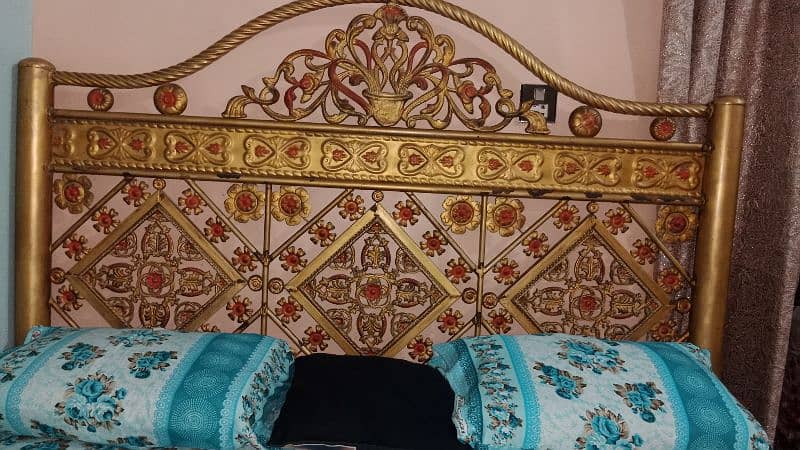 IRON BED WITH MATTRESS 1