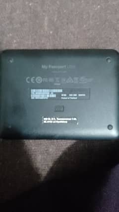 slightly used passport external hard disk