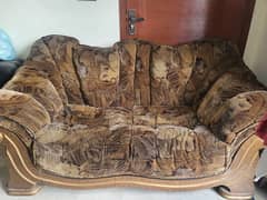 Sofa Set 3 2 and 1 seater in new used condition