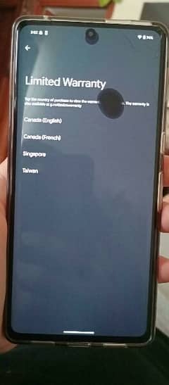 Google pixel 7 pro panel demage