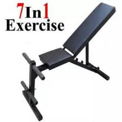 Bench Press 7 in 1 Adjustable | Best for Home Use