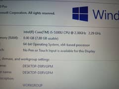 Dell laptop core i5 window 10 install