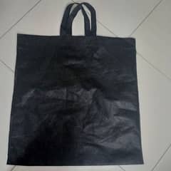 Black and White fabric shopping reusable bag