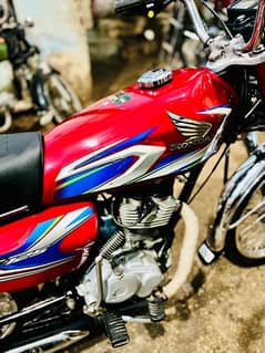 cg 125 2022 good condition first owner karachi num