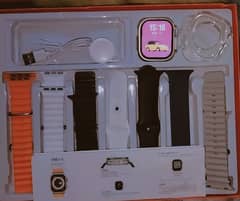 S100 Smart Watch Ultra 9 (With 7 straps)