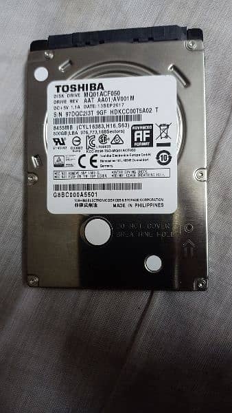 Laptop HDD  500 gb 1