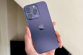 iphone 14 pro max 10 by 10 deep purple 89 batery non pta