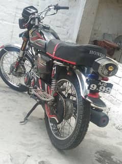 Honda 125 2018 model attock number