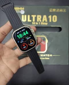 •  Material: ABS Plastic
•  Ultra 10 Smart Watch With 10 Straps