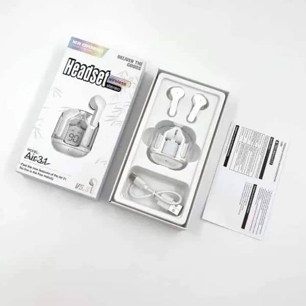 Air 31 crystal wireless Bluetooth headset 2