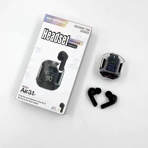 Air 31 crystal wireless Bluetooth headset 10