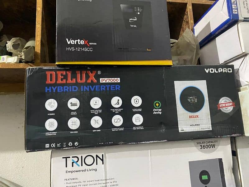 Delux 6KW PV7000 Hybrid Solar Inverter 1