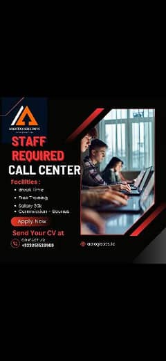 Male Female Staff Required for Call Center