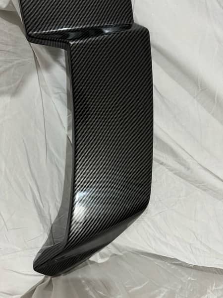 suzuki swift new model spoiler M shape carbon dipped 2