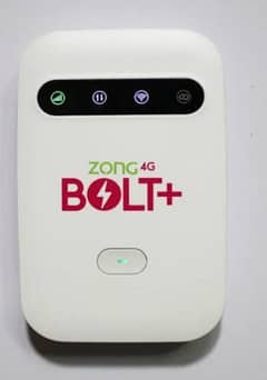 Zong Bolt+ 4g unlock only 2 month use