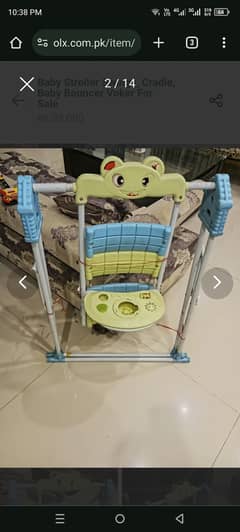 Baby swing for sale