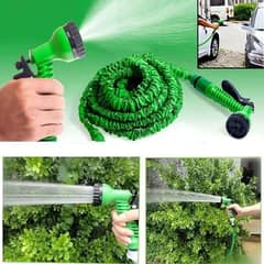 Magic Water Hose pipe expandable for garden, car wash 7 Spray Gun