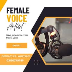 Female VO artist is available here