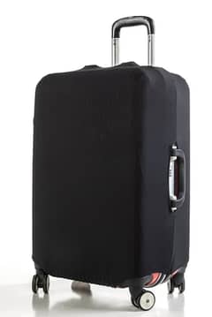 luggage bag with elastic protective cover for men and women