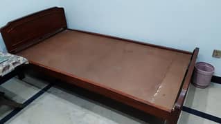 pair of single beds