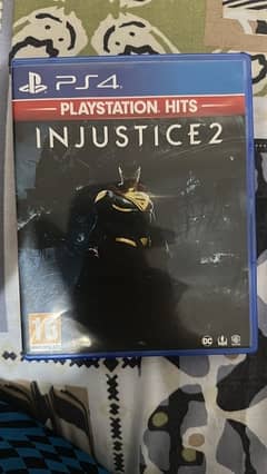 INJUSTICE 2 PS4 Game CD