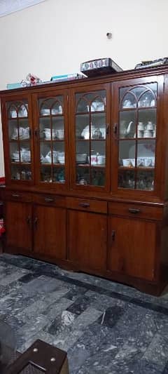 pure wood showcase cabinet cupboard