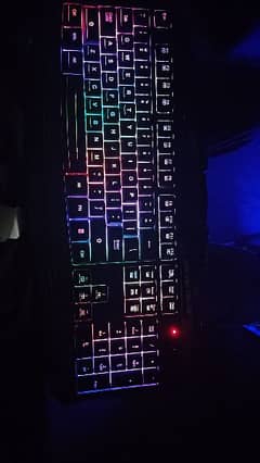 Red dragon s101 rgb membrane gaming keyboard