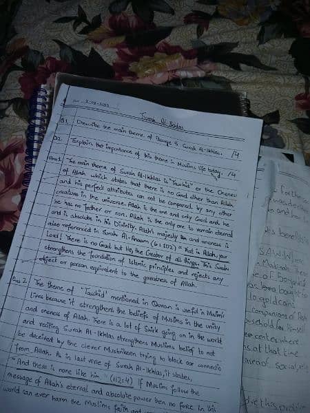 ISLAMIAT O LEVEL P1 P2 2023 NOTES FOR SALE 5