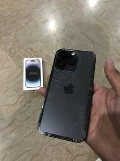 Iphone 14pro 512GB C/A-jv with Box and jv chip