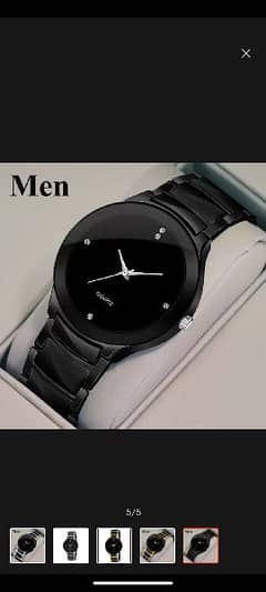 classic luxury watch for men / boys-stylish stainless steel analog