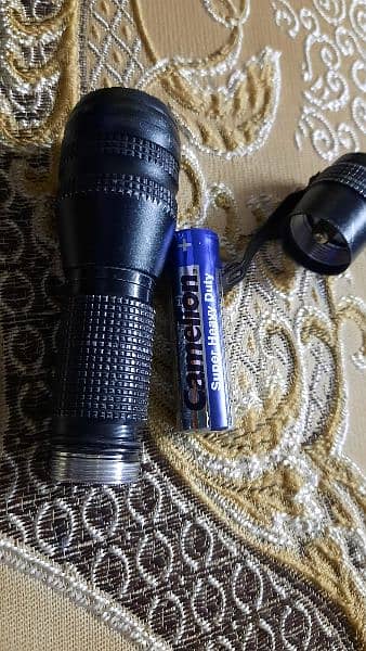 Metal LED powerful torch Imported 2