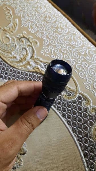 Metal LED powerful torch Imported 4