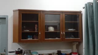 NEW Wooden glass door cabinets