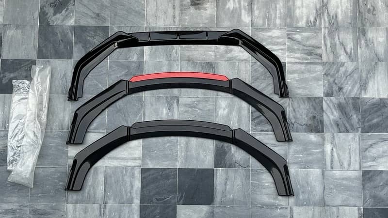 Universal Front bumper splitter 4