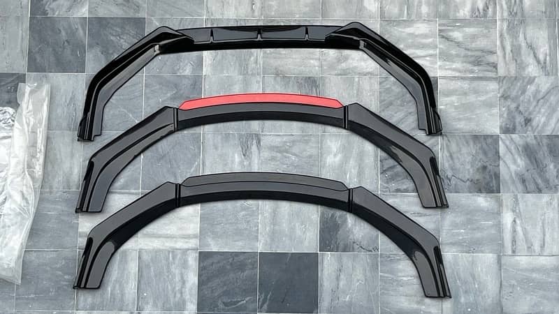 Universal Front bumper splitter 6