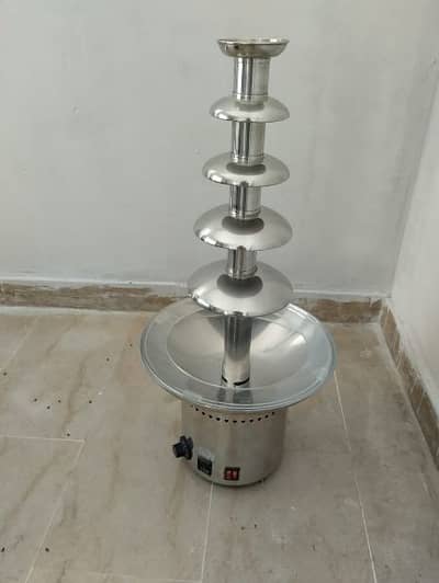 Singapore imported commercial chocolate fountain 3 size available