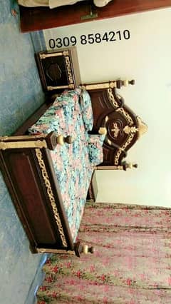Double Bed With Matress