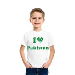 boys stitched cotton printed T-shirt