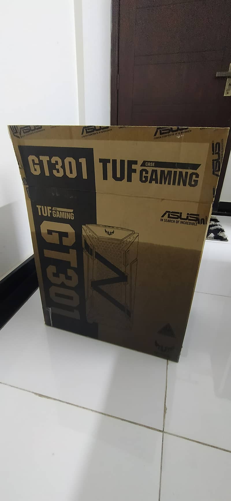 ASUS TUF GT301 Gaming PC Case with Corsair VS550 550 Watt PSU 0