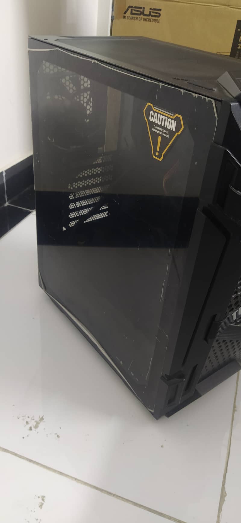 ASUS TUF GT301 Gaming PC Case with Corsair VS550 550 Watt PSU 5