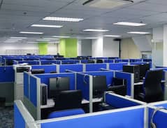 60Seats Furnished Call Center For Rent ,0333,5233555