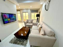 Two beds luxury apartment for rent on daily basis in bahria lahoe