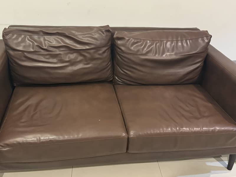 Leather Sofa 4 seater 1