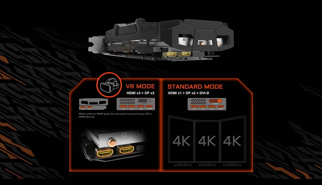 AORUS GeForce® GTX 1060 Xtreme Edition 6GB 9Gbps (rev. 2.0) 8