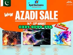 FULL AZAADI SALE BUY 32 INCH SMART LED