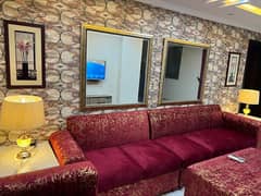 Two beds luxury apartment for rent on daily basis in bahria lahoe