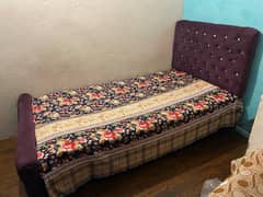 single Bed with mattress
